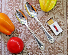 Salatbesteck 2 tlg. Rosenthal Versace MEDUSA 150g massiv versilbert #B2313