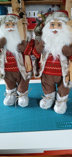Weihnachtsmann mit ski xxl - xxl, 60