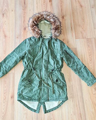 Superdry damen parka jacke - superdry,