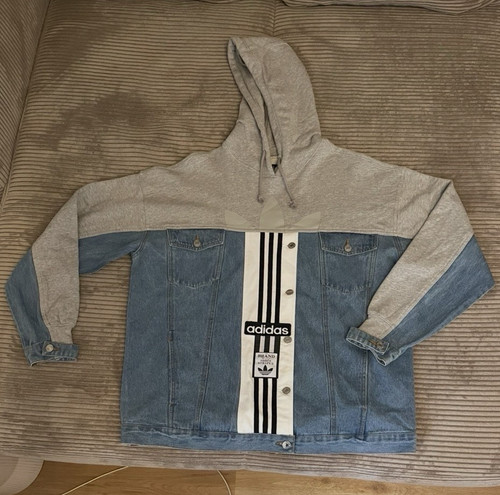 Adidas damen jeansjacke mit - jeansjacke,