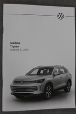 VW Tiguan readme - Bedienungsanleitung "Nov. 2024" Betriebsanleitung