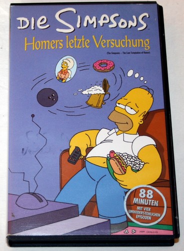 Vhs die simpsons - (no, dvd)