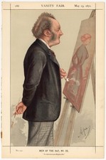 Original Vanity Fair Druck von