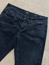 CLOSED BAKER LONG SAMTHOSE DAMENHOSE  GR. 36 W27L30 BLAU TOP