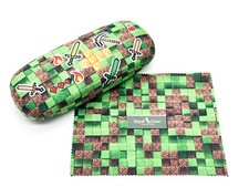 1 Brillenetui Etui Brillenbox Minecrafter Brille Kinderbrille Geschenkidee Neu