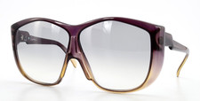 SAPHIRA by OPTYL Vintage Sonnenbrille 70s Violett Oversize 4028-80 Cari Zalloni