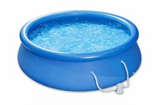 Quick-Up-Pool rund blau 244 x