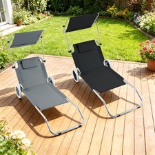 Sonnenliege Alu Klappbar