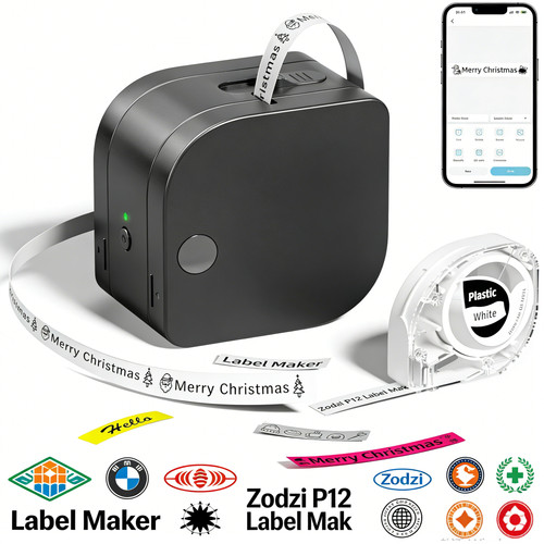 Etikettendrucker bluetooth p12 - etikettendrucker,