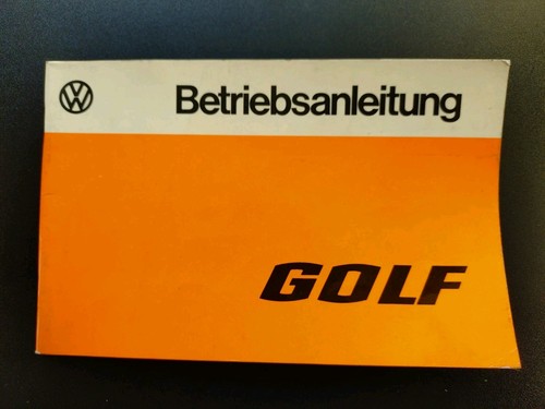 Golf betriebsanleitung - vw,