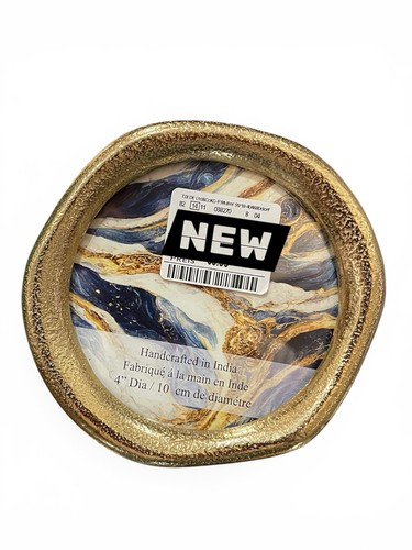 Bilderrahmen rund gold - rund, 10cm