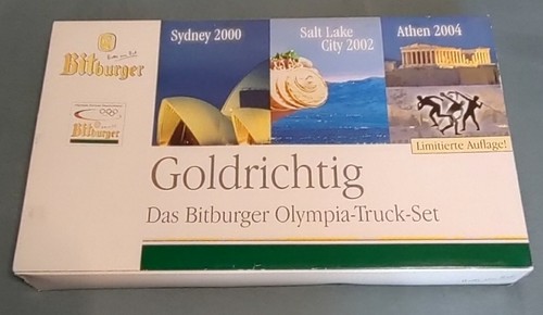 Bitburger olympia truck set - bitburger, olympia-truck-set