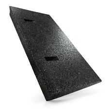 Bordsteinrampe Gummi schwarz I Breite: 50 cm I Höhe: 45 mm I Rampe Auffahrhilfe