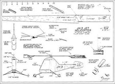 JH-3 Jetex Hubschrauber Plan
