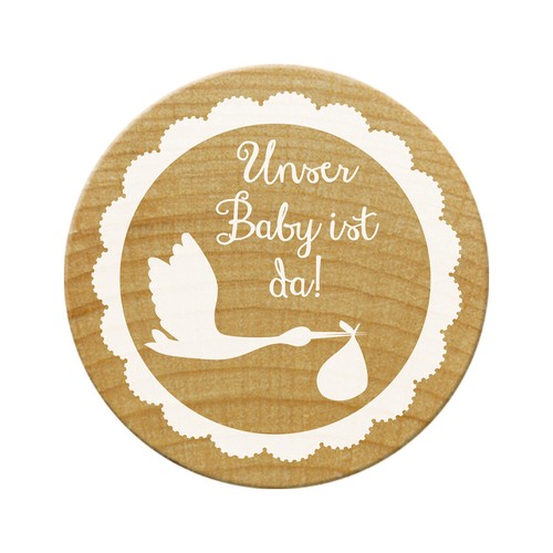 Woodies holz stempel baby - stempel,,