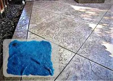 Polyurethanmatte Stempel Stein