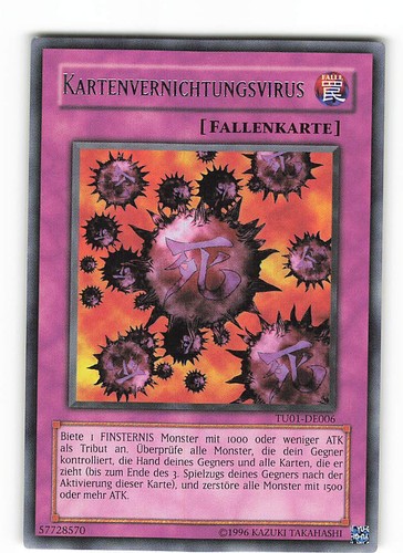 Yugioh kartenvernichtungsvirus - yugioh,