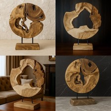 Teakholz Deko Teak Rad