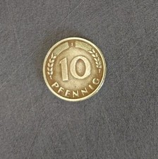 10 Pfennig 1950 prägung  J
