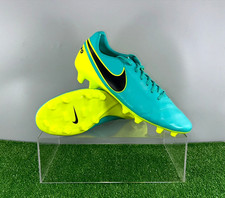 Nike Tiempo Mystic V FG 819236-307 US10,5 UK9,5 Blau Schuhe Stollen Herren Fu...