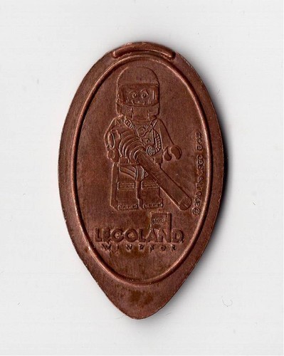 Elongated coin england uk - elongated,