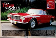 Oldtimer Markt 2630) Maserati 5000 GT 4.9 mit 340PS in einer seltenen Vorstellun