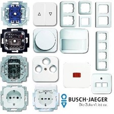 Busch Jaeger - Reflex Si - Steckdosen-Schalter-Dimmer-Rahmen-alpinweiß - wählbar