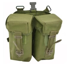 Magazintasche schwedische Armee G36 Doppelmagazin oliv gebraucht Bundeswehr