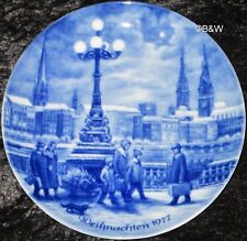 1977 BERLIN DESIGN WEIHNACHTSTELLER "HAMBURG" TOP 1. WAHL