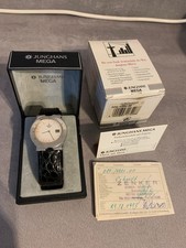 1. Junghans Funkuhr Mega "25 4220 211" Herren Silber, Funktional + Box und OVP