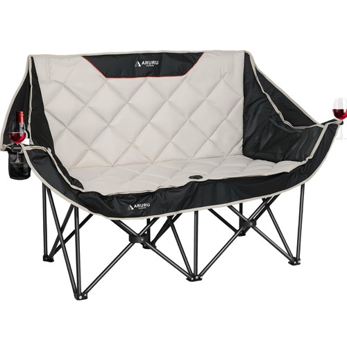 Campingstuhl doppel faltbar - doppel,