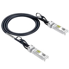 SFP+ DAC Twinax Kabel 0.5-Meter1.65ft, 10G SFP+ to SFP+ Direct Attach Copper ...
