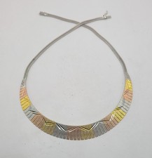 Halskette 925 Silber vergoldet