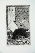 Peter Ackermann /Radierung/