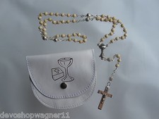 Kinder Rosenkranz weiß mit