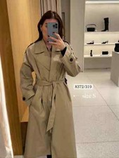 ZARA ZWEIREIHIGER TRENCHCOAT