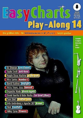 Easy charts play - easy, play-along: