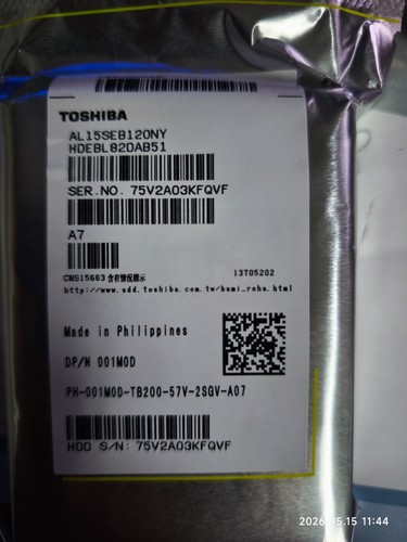Toshiba al15seb120ny 2tb sas - al15seb120ny, 1.2tb