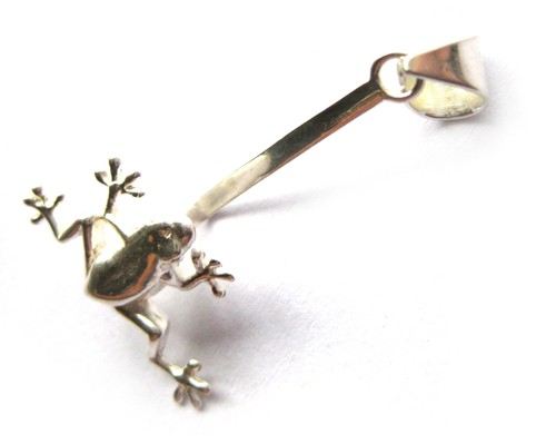 Donuthalter frosch silber - donuthalter,