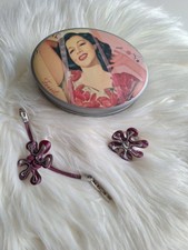 Fossil Ring Blume 18,1 mm und Armband 18cm