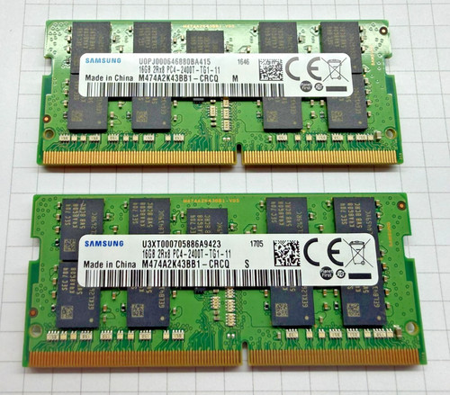 2x16gb samsung ddr4 - ddr4, ecc