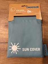 Croozer Sun Cover Kid Plus For 2 Sky Blue