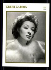 Greer Garson STARPORTRAITKARTE - 80er Jahre TOP  + G 22863