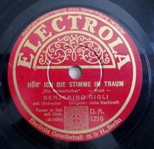 Benjamino Gigli - Hör´ ich