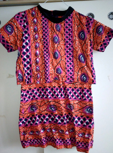 Minikleid afrika kleid - minikleid,