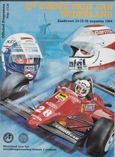 Programmheft GP Niederlande