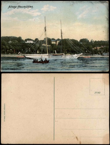Ansichtskarte ottensen hamburg - ansichtskarte, ottensen-hamburg