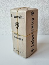 Gruschwitz Buchbinder Leinenzwirn 100 Gebind 1/2 Kg Hellrot Glanz 210 cm 3 fach