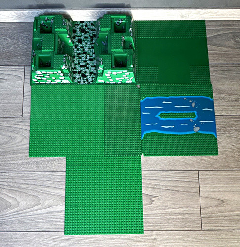 Lego burgbauplatte und weitere - burgbauplatte,
