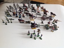 zinnsoldaten konvolut bemalt